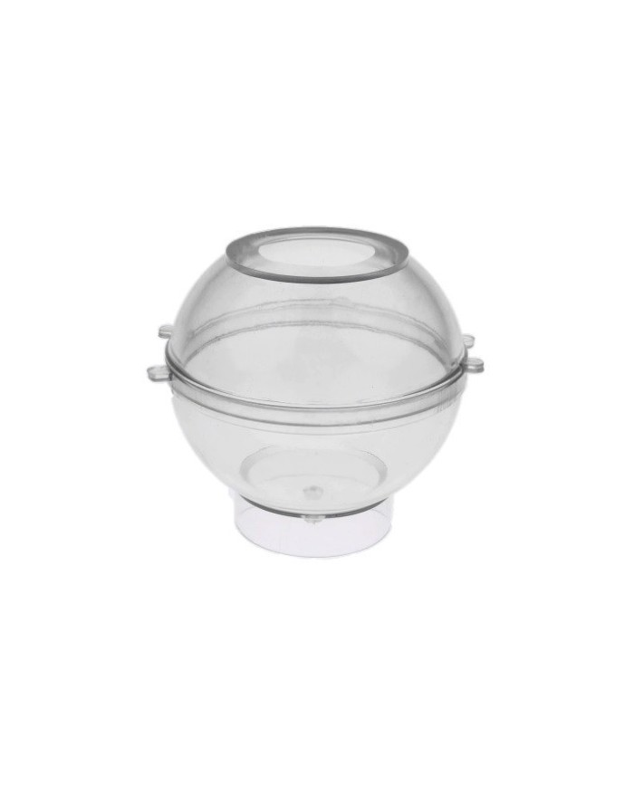 MİKA MUM KALIBI GÜLLE - 4.7 CM