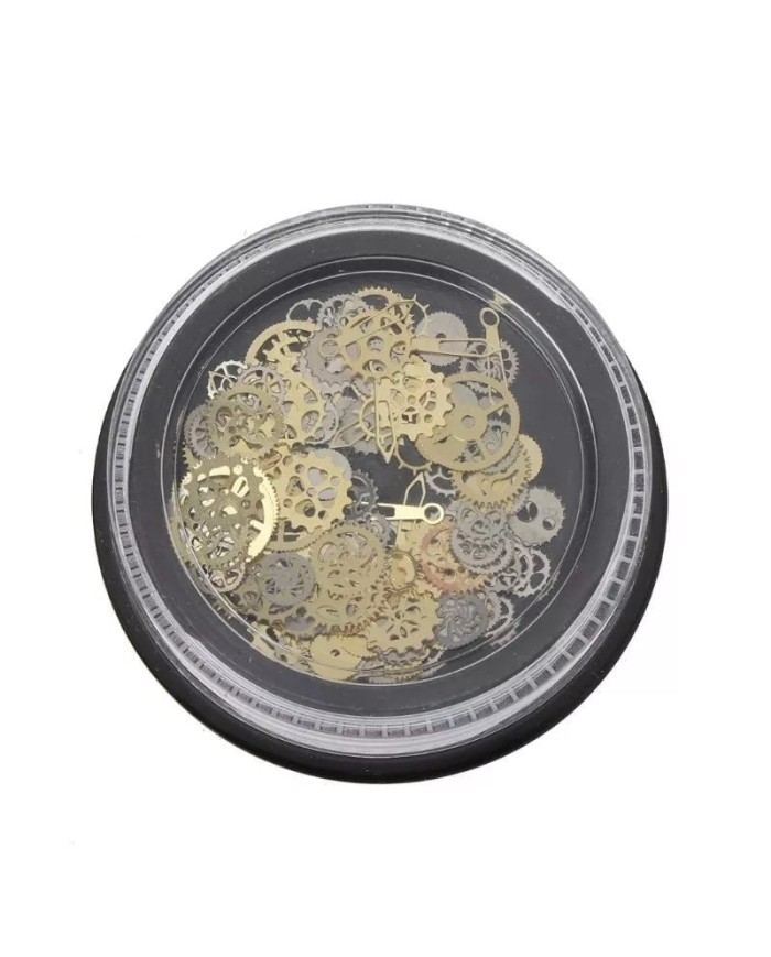 Mekanizma Metal Pul Epoksi Ve Tırnak Süsleme