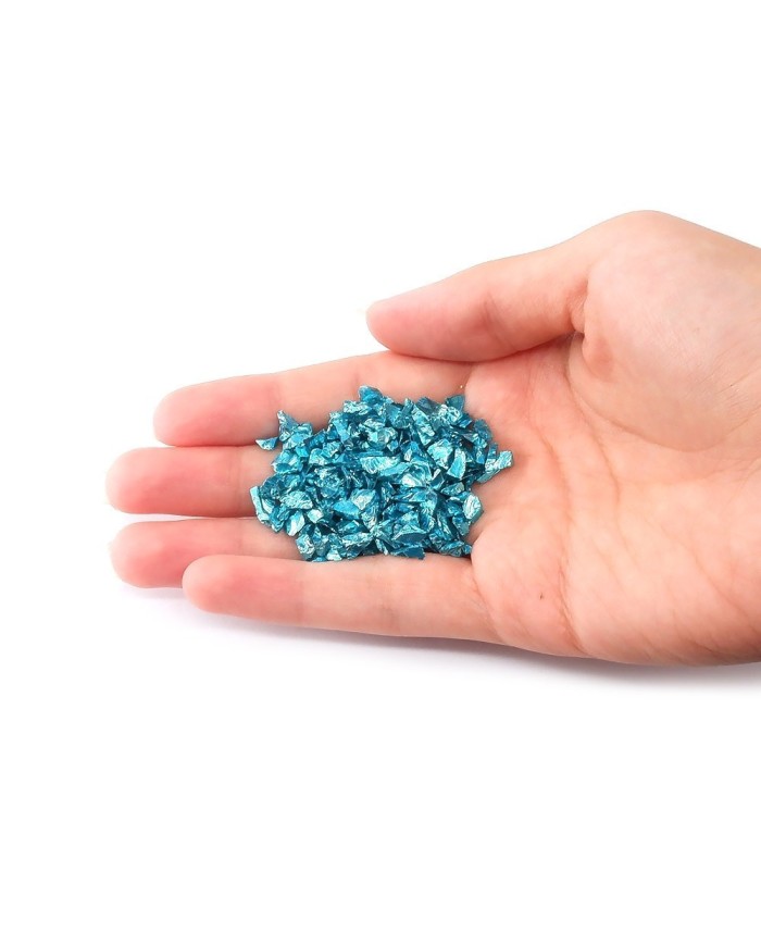 Büyük Cam Kırığı - Mavi -100 gr