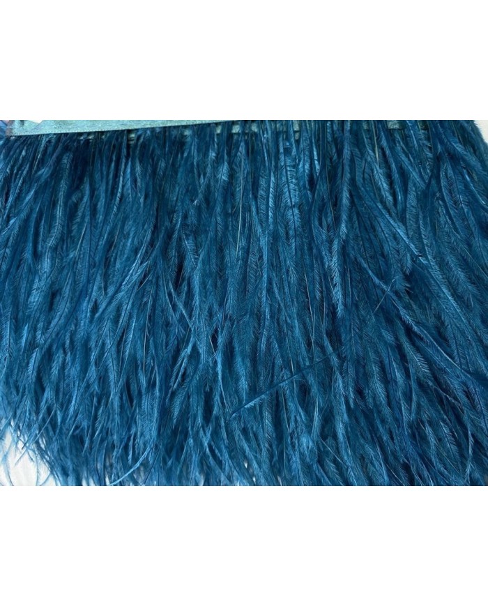 Deve Kuşu Tüyü Koyu Petrol 10 Metre