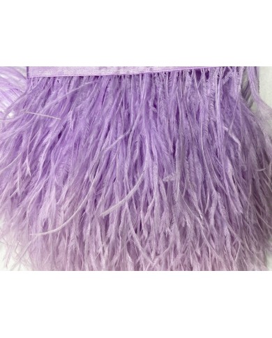 Deve Kuşu Tüyü Lila 10 Metre
