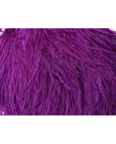 Deve Kuşu Tüyü Mor 10 Metre