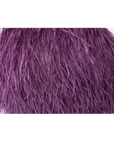 Deve Kuşu Tüyü Mürdüm 1 Metre