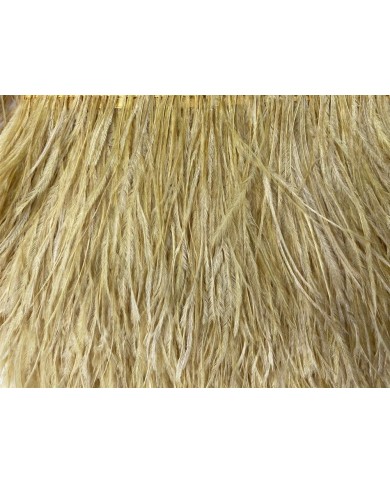 Deve Kuşu Tüyü Açık Hardal 10 Metre