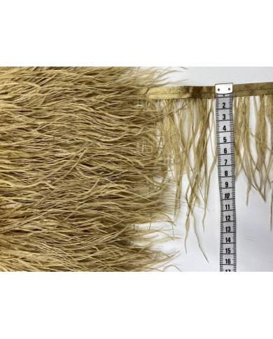 Deve Kuşu Tüyü Açık Hardal 10 Metre