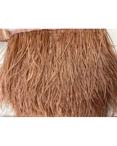 Deve Kuşu Tüyü Açık Kahve 10 Metre