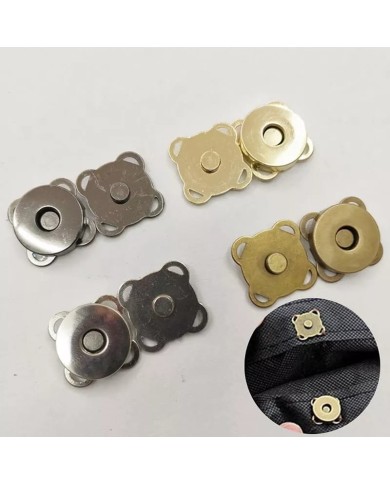 1 Adet - Dikişli Çanta Çıt Çıtları - Füme