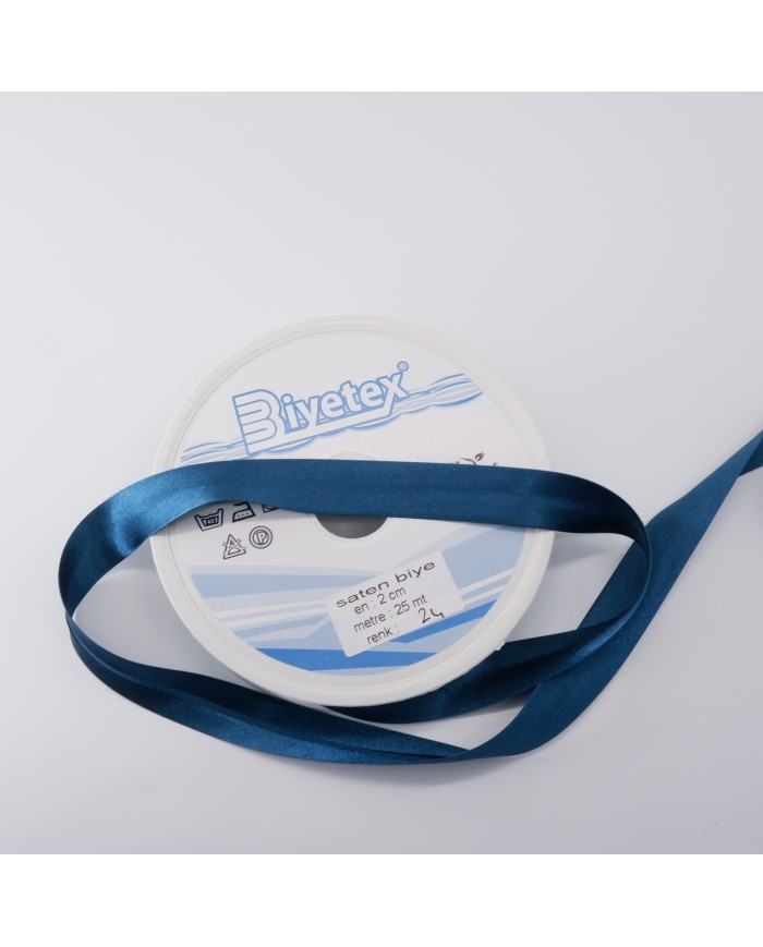 250 Metre - Saten Biye - 2 Cm Biyetex - No 024