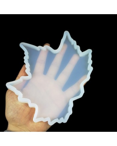 Bardak Altı Reçine Epoksi Kalıp - Yaprak - ORTA - BB3