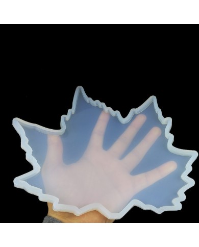 BARDAK ALTI REÇİNE EPOKSİ KALIP - YAPRAK - BÜYÜK - BB1