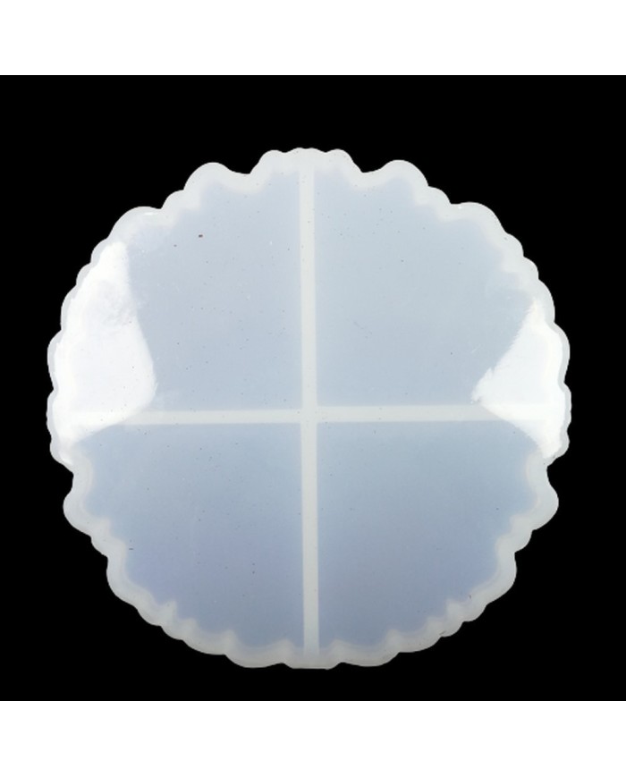 Reçine epoksi Kalıp Yerli Ürün 10*10 CM 4'lü Bardak Altı - ÇB7