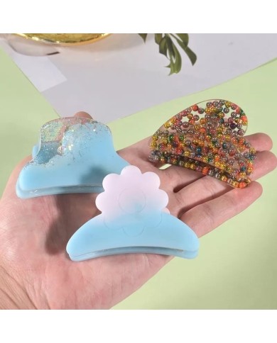 Timsah Ağızlı Epoksi Reçine Silikon 6 Tokalı Set- Kod:1033