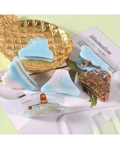 Timsah Ağızlı Epoksi Reçine Silikon 6 Tokalı Set- Kod:1033