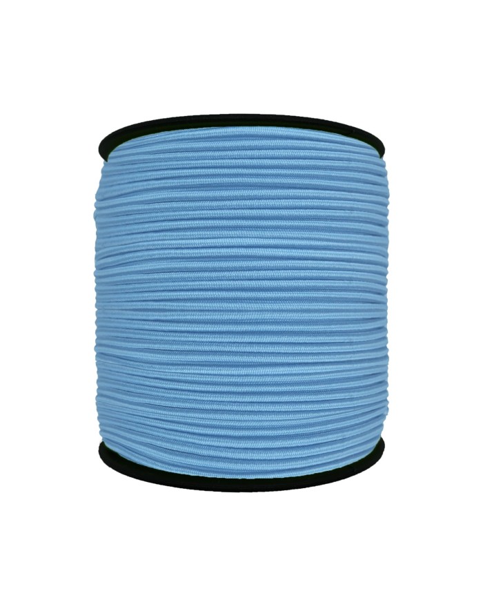 3 mm Yuvarlak Lastik-100 Metre Bebe Mavisi Yuvarlak Lastik