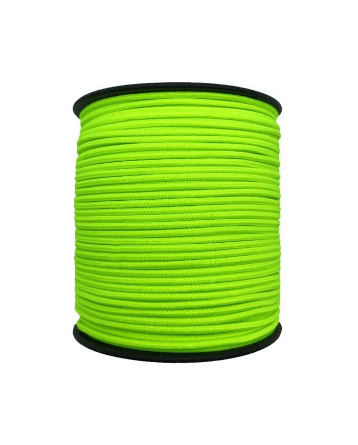 3 mm Yuvarlak Lastik-5 Metre Neon Sarı Yuvarlak Lastik