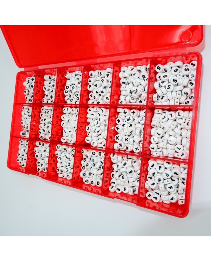 \\"P\\" 8 mm Adet Sedef Harf Boncuk