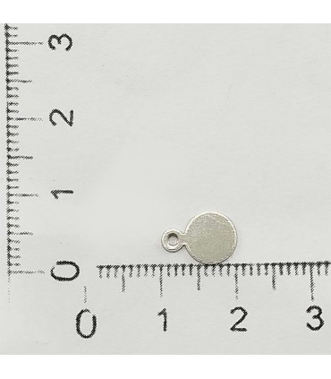 Pleksi, Takı ve Bijuteri Pulları Gumus 7x10mm M263 -100gr