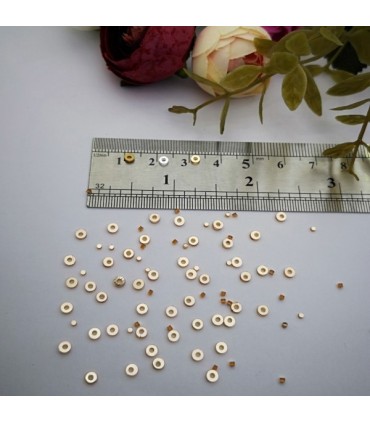 Pleksi,Bijuteri ve Oyalık Pullar Rose 3mm M 201 -100gr