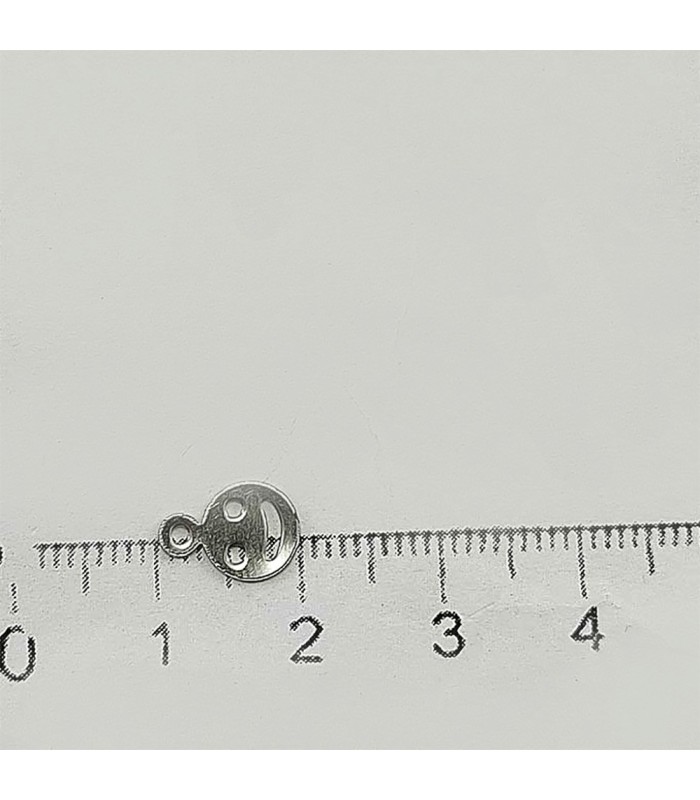 Pleksi,Bijuteri ve Oyalık Pullar Gumus 7x10mm M 261 - 1 Kg