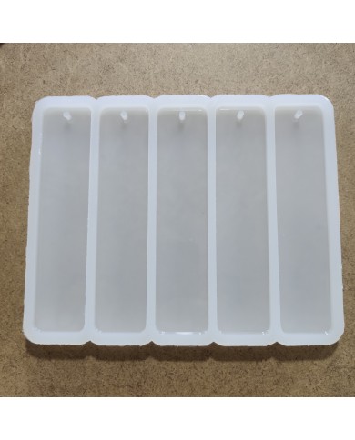 5'li Kitap Ayracı - Epoksi Reçine Kalıp - DK6