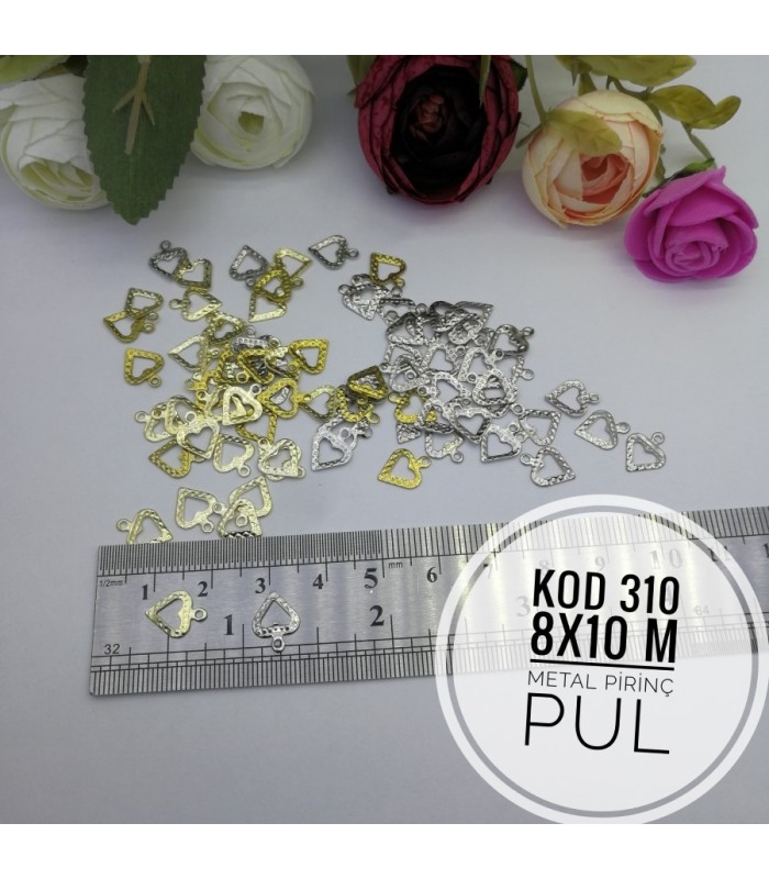 Metal Pirinç Pul - M310 - 8x10mm - 1Kg