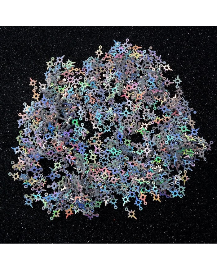 Kutup yıldızı Daire Desenli Pleksi Pul -1kg - Hologram