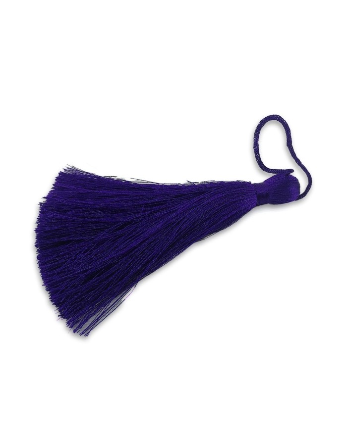50 Adet - 7-8 cm İpek Püskül - lacivert