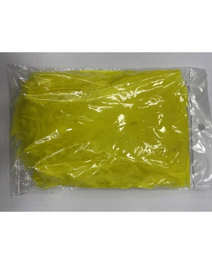 50 Adet - Tek Kaz Tüyü Sarı