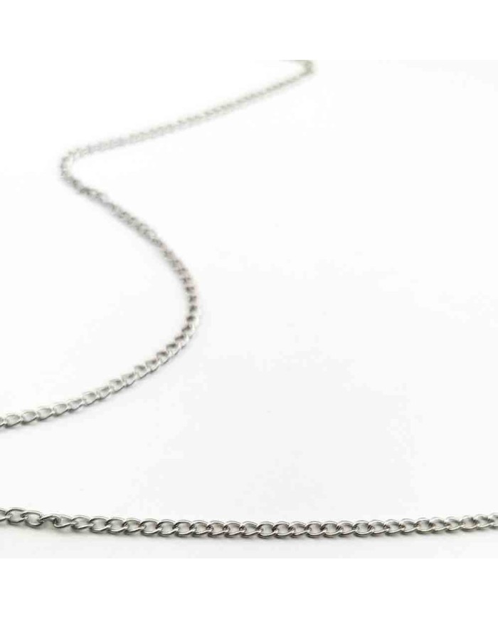 Kolye Zinciri Gümüş Kaplama 2.32mm - 10 mt