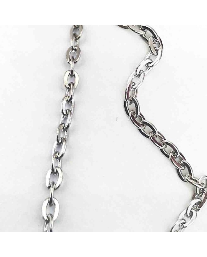 Kolye Zinciri Gümüş Kaplama 3.25mm - 10mt