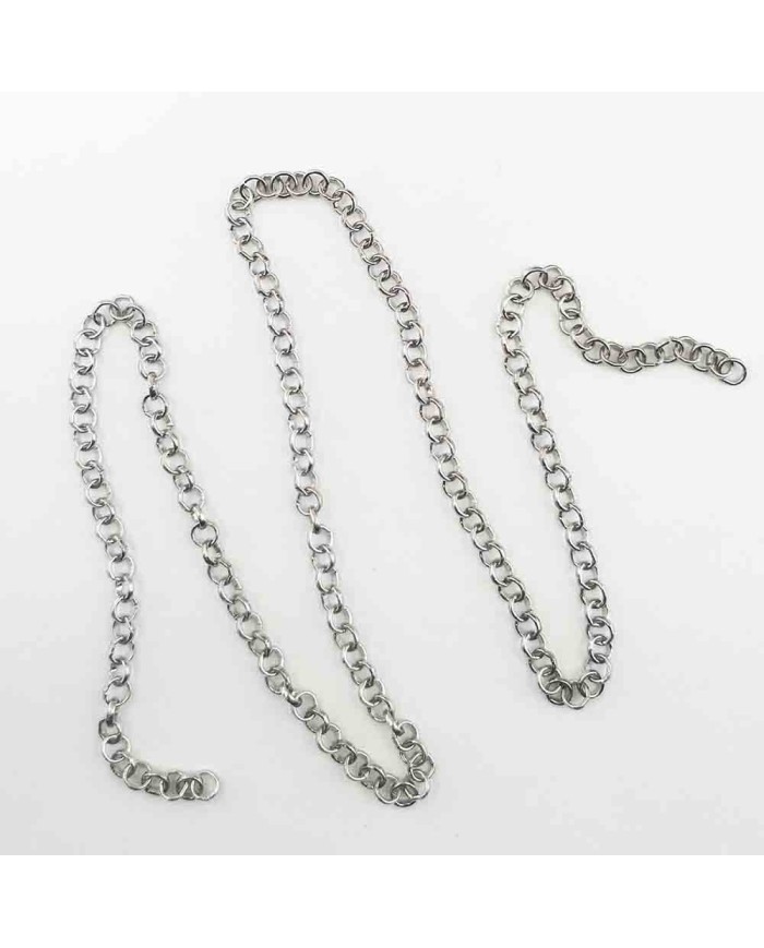 Kolye Zinciri Gümüş Kaplama 3.70mm - 100mt