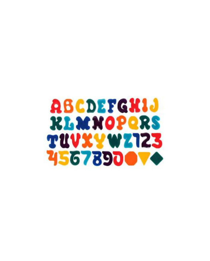 harf silikon kalıp - 255x150 mm-Kod:382