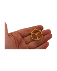 Pirinç Küp Kolye Ucu - Bijuteri Takı