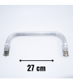 27 CM METAL GİZLİ ÇANTA BURSU İTHAL  BURS