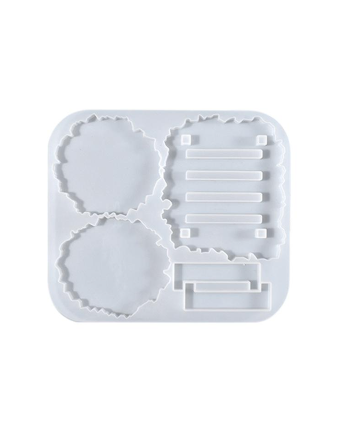 Tencere Tava Çaydanlık Altlığı Silikon Kalıp Epoksi Döküm Kalıbı -Kod:394