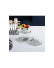 Tencere Tava Çaydanlık Altlığı Silikon Kalıp Epoksi Döküm Kalıbı -Kod:394