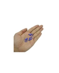 Papağan Klips - Mor - 5 Adet