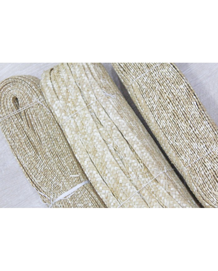 1 cm - Rattan Çavdar Otu Şerit - 500 Gr