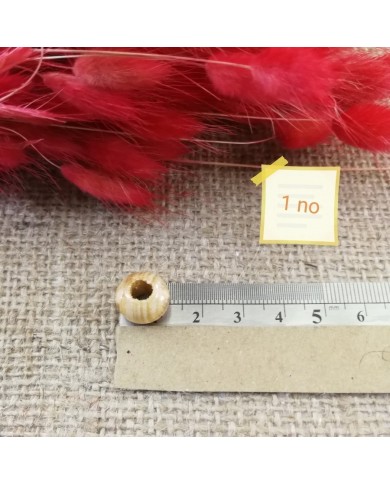 Ahşap Boncuk - 1 Kg -No:1 - Kahverengi