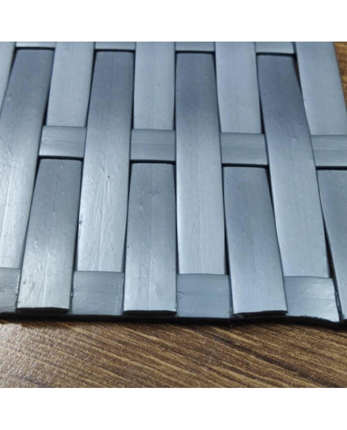 Yassı Sentetik Plastik Gri Rattan - 100 Kg - Özel Renk ve Stok İçin İletişime Geçiniz.