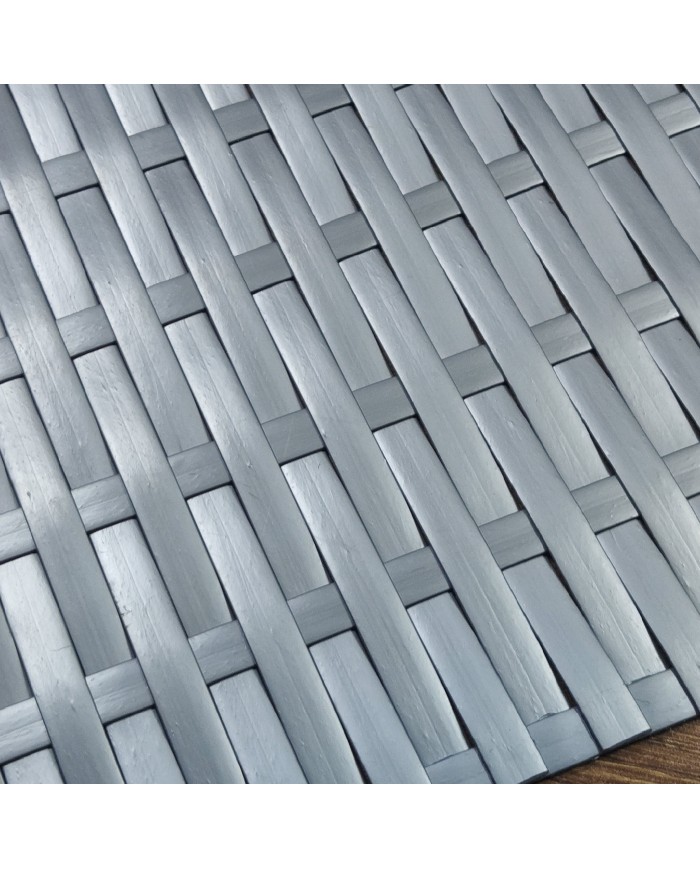 Yassı Sentetik Plastik Gri Rattan - 100 Kg - Özel Renk ve Stok İçin İletişime Geçiniz.