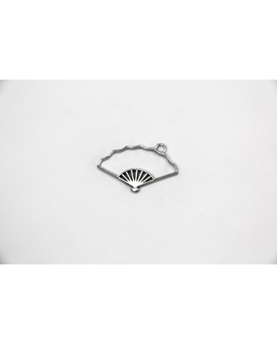 Pirinç Yelpaze Desenli Kolye Ucu - Bijuteri Takı