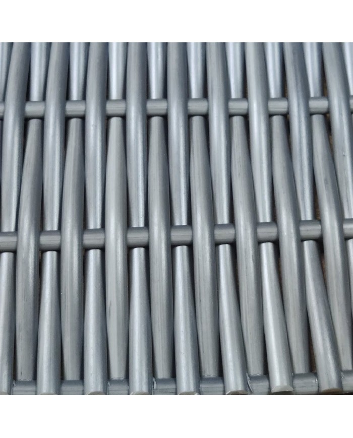 Dal Sentetik Plastik Gri Renk Rattan - 100 Kg - Özel Renk ve Stok İçin İletişime Geçiniz.