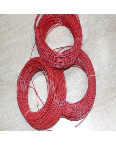 Renkli Sentetik Plastik Rattan 500g Gr - 2mm - Kırmızı- Stok İçin İletişime Geçiniz