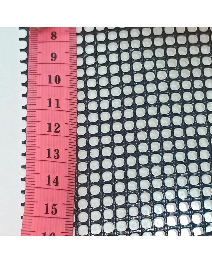 BİR METRE ENİNDE PLASTİK KANVAS CANVAS SİYAH - 25 Mt