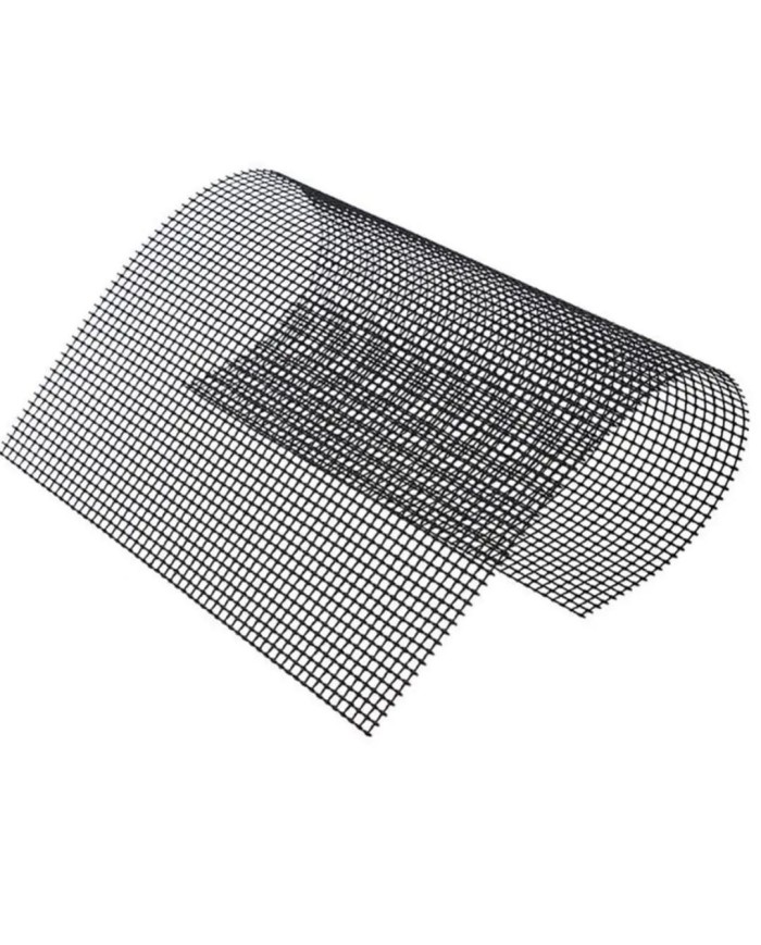 BİR METRE ENİNDE PLASTİK KANVAS CANVAS SİYAH - 25 Mt