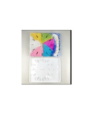 Kare Duvar Saati - Hobi Silikon Kalıbı- Kod:540