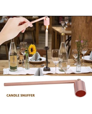 Gümüş Mum Bakım Seti ( Makas,Söndürücü,Raf Plakası,Fitil Çekici)