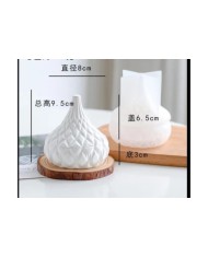 Kapaklı Şekerlik Dekoratif Beton Kalıbı -Kod:434