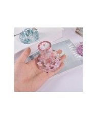 Büyük Mum Altlığı - Hobi Silikon Kalıbı - Kod:306